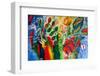 Painting  Garden 5  as a Background-simonidadjordjevic-Framed Photographic Print