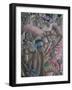 Painting in the Bali Museum, Denpasar, Island of Bali, Indonesia, Southeast Asia-Bruno Barbier-Framed Photographic Print