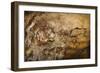 Painting in the Cave of Niaux-null-Framed Giclee Print