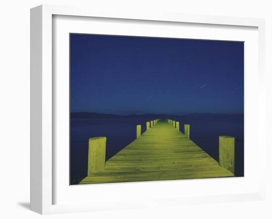 Painting in the Dark-Carli Choi-Framed Photographic Print