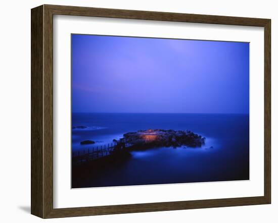 Painting in the Dark-Carli Choi-Framed Photographic Print