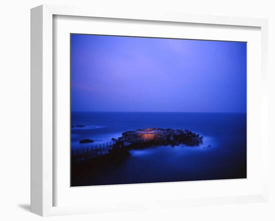 Painting in the Dark-Carli Choi-Framed Photographic Print