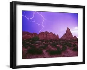 Painting in the Dark-Carli Choi-Framed Photographic Print