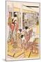 Painting in the House-Kitagawa Utamaro-Mounted Art Print