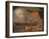 Painting Inspired by Moghul Miniatures (Oil on Canvas)-Willem Schellinks-Framed Giclee Print