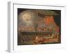 Painting Inspired by Moghul Miniatures (Oil on Canvas)-Willem Schellinks-Framed Giclee Print