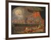 Painting Inspired by Moghul Miniatures (Oil on Canvas)-Willem Schellinks-Framed Giclee Print