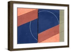 Painting - Interrupted Circle, 2000-George Dannatt-Framed Giclee Print
