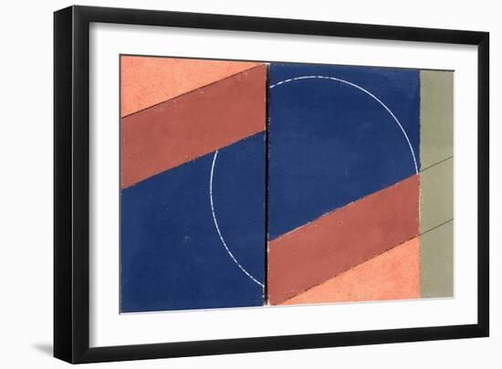 Painting - Interrupted Circle, 2000-George Dannatt-Framed Giclee Print
