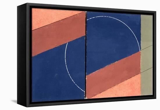 Painting - Interrupted Circle, 2000-George Dannatt-Framed Stretched Canvas