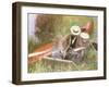 Painting Near the Water, 1889-John Singer Sargent-Framed Giclee Print