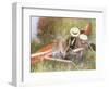 Painting Near the Water, 1889-John Singer Sargent-Framed Giclee Print