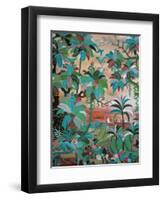 Painting, Neka Museum, Ubud, Island of Bali, Indonesia, Southeast Asia-Bruno Barbier-Framed Photographic Print