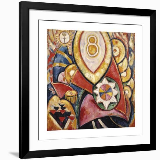 Painting No. 48-Marsden Hartley-Framed Premium Giclee Print