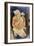 Painting of a Buddhist Monk from the Ajanta Cave Temples, India, 5th-6th Century-null-Framed Giclee Print