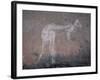 Painting of a Kangaroo at Nourlangie Rock, Australia-Robert Francis-Framed Photographic Print