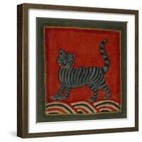 Painting Of a Member Of the Cat Family-null-Framed Giclee Print