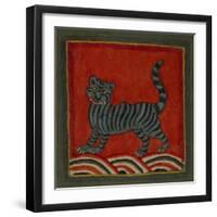 Painting Of a Member Of the Cat Family-null-Framed Giclee Print