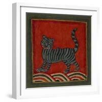 Painting Of a Member Of the Cat Family-null-Framed Giclee Print