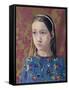 Painting of a Young Girl, 1993-Alan Byrne-Framed Stretched Canvas