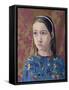 Painting of a Young Girl, 1993-Alan Byrne-Framed Stretched Canvas