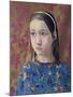 Painting of a Young Girl, 1993-Alan Byrne-Mounted Giclee Print