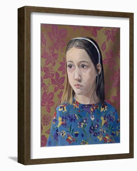 Painting of a Young Girl, 1993-Alan Byrne-Framed Giclee Print