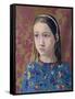 Painting of a Young Girl, 1993-Alan Byrne-Framed Stretched Canvas