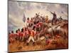 Painting of Andrew Jackson and his troops at the Battle of New Orleans.-Vernon Lewis Gallery-Mounted Art Print