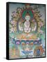 Painting of Avalokitesvara, the Buddha of Compassion, Kathmandu, Nepal, Asia-Godong-Framed Stretched Canvas