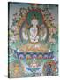 Painting of Avalokitesvara, the Buddha of Compassion, Kathmandu, Nepal, Asia-Godong-Stretched Canvas