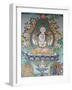 Painting of Avalokitesvara, the Buddha of Compassion, Kathmandu, Nepal, Asia-Godong-Framed Photographic Print