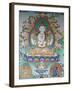 Painting of Avalokitesvara, the Buddha of Compassion, Kathmandu, Nepal, Asia-Godong-Framed Photographic Print