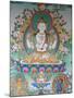 Painting of Avalokitesvara, the Buddha of Compassion, Kathmandu, Nepal, Asia-Godong-Mounted Photographic Print