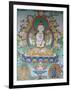 Painting of Avalokitesvara, the Buddha of Compassion, Kathmandu, Nepal, Asia-Godong-Framed Photographic Print