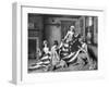 Painting of Betsy Ross with American Flag-Philip Gendreau-Framed Photographic Print
