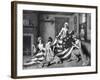 Painting of Betsy Ross with American Flag-Philip Gendreau-Framed Photographic Print