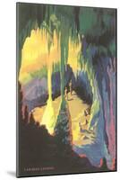 Painting of Carlsbad Caverns, New Mexico-null-Mounted Art Print