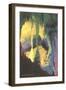 Painting of Carlsbad Caverns, New Mexico-null-Framed Premium Giclee Print