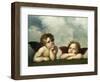 Painting of Cherubim After a Detail of Sistine Madonna-Raphael-Framed Giclee Print