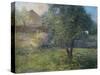 Painting of Country Scene by Julian Alden Weir-Geoffrey Clements-Stretched Canvas