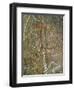 Painting of Dancing Figures at Nourlangie Rock, Australia-Robert Francis-Framed Photographic Print