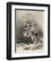 Painting of Death Scene for General James Wolfe-null-Framed Giclee Print