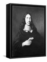 Painting of Dutch Philosopher Spinoza-null-Framed Stretched Canvas