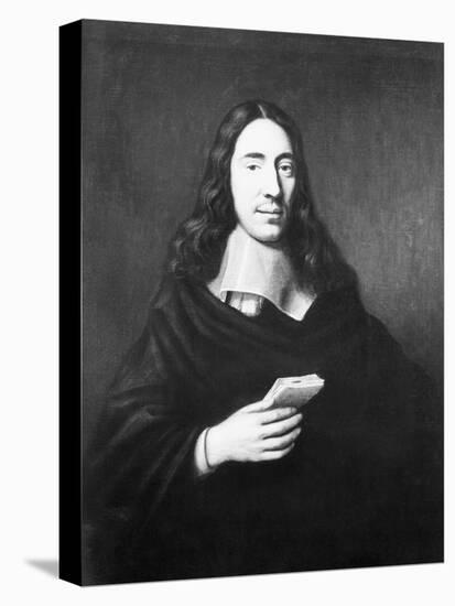 Painting of Dutch Philosopher Spinoza-null-Stretched Canvas