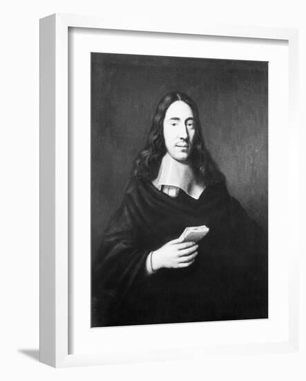 Painting of Dutch Philosopher Spinoza-null-Framed Giclee Print