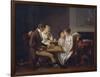 Painting of Family Game of Checkers, Ca 1803-Louis Leopold Boilly-Framed Giclee Print