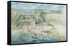 Painting of Fort Zeelandia-null-Framed Stretched Canvas