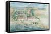 Painting of Fort Zeelandia-null-Framed Stretched Canvas