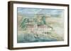 Painting of Fort Zeelandia-null-Framed Giclee Print